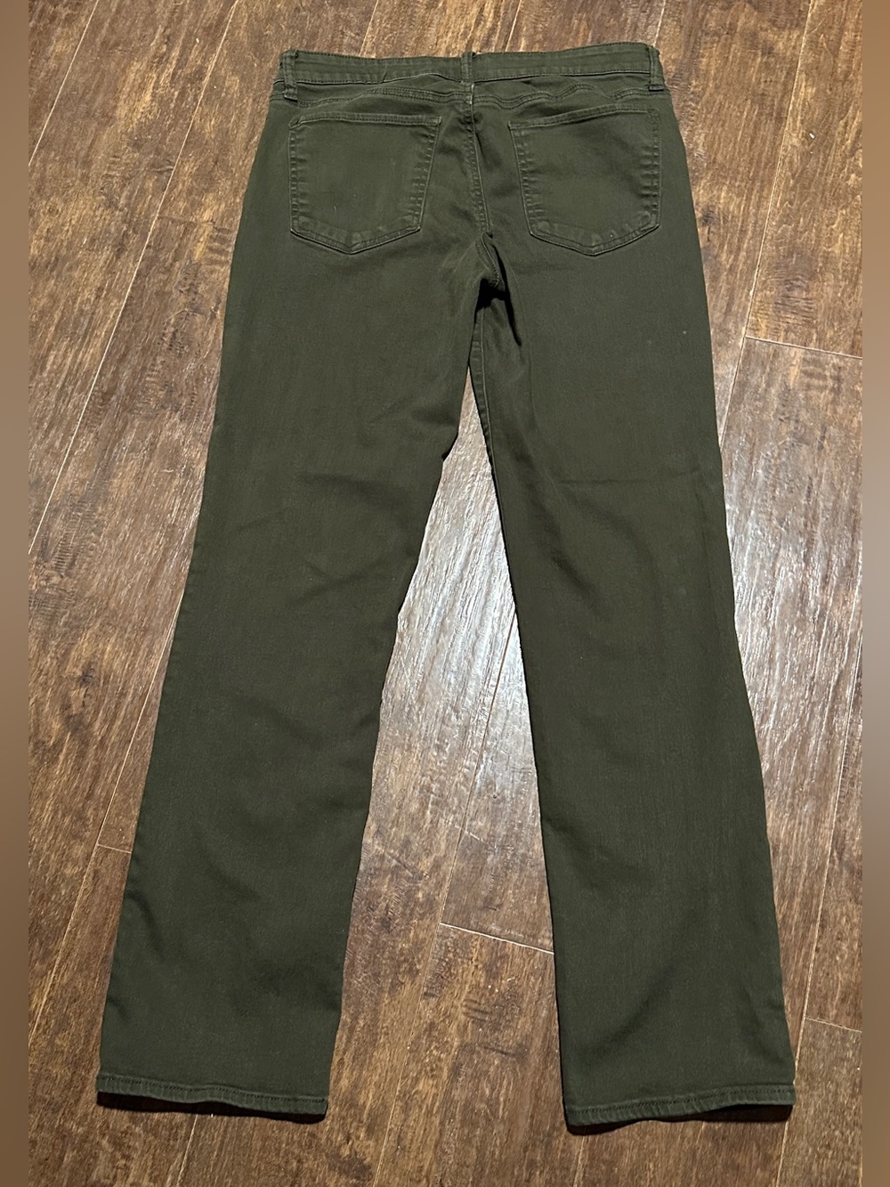 Lucky Brand Straight Sweet Green Denim Jeans Women’s 10 - Picture 3 of 8